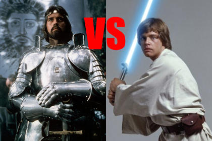 Lightsabers vs swords