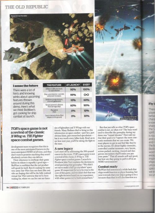 PC Gamer Space Combat Article Page 3