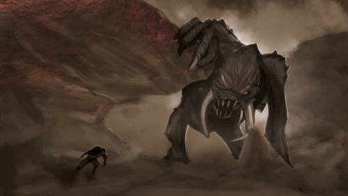 Fan Made Rancor Fight